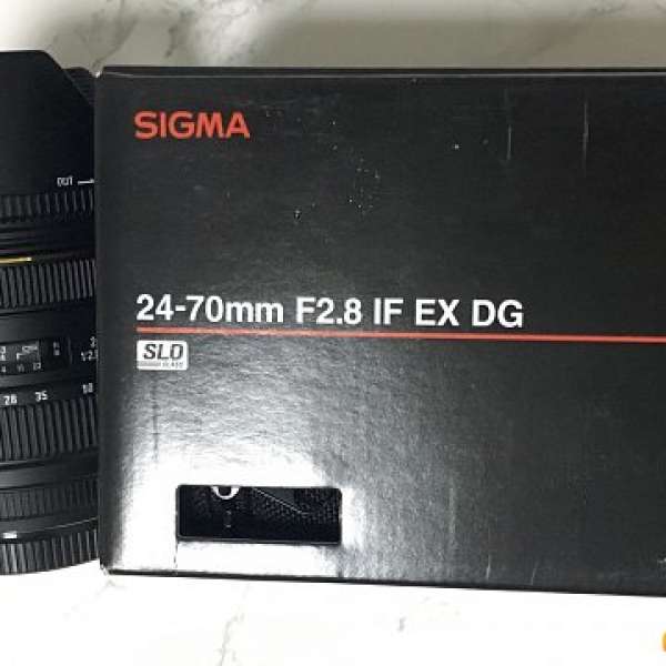 Sigma 24-70 HSM DG 2.8 Canon 可交換17-40