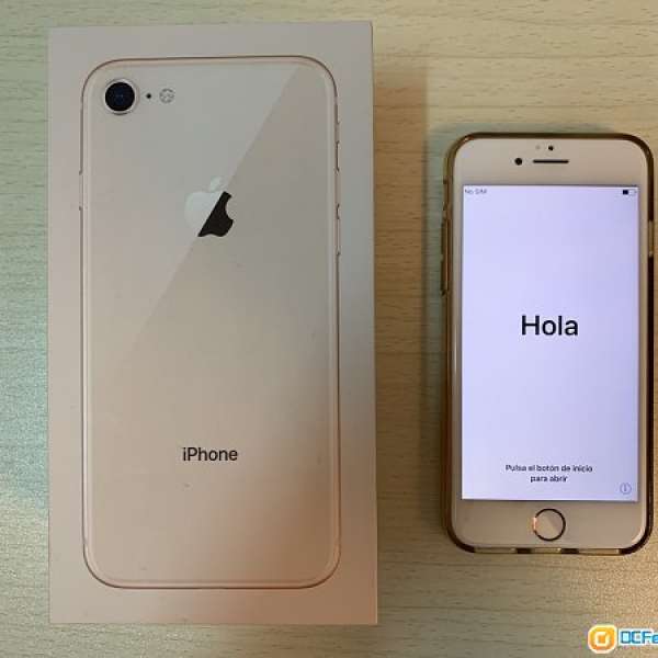 Iphone 8 256gb 金色 有apple care+
