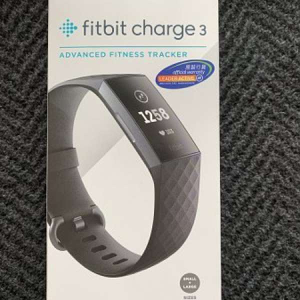 Fitbit Charge 3 Black (100% New)