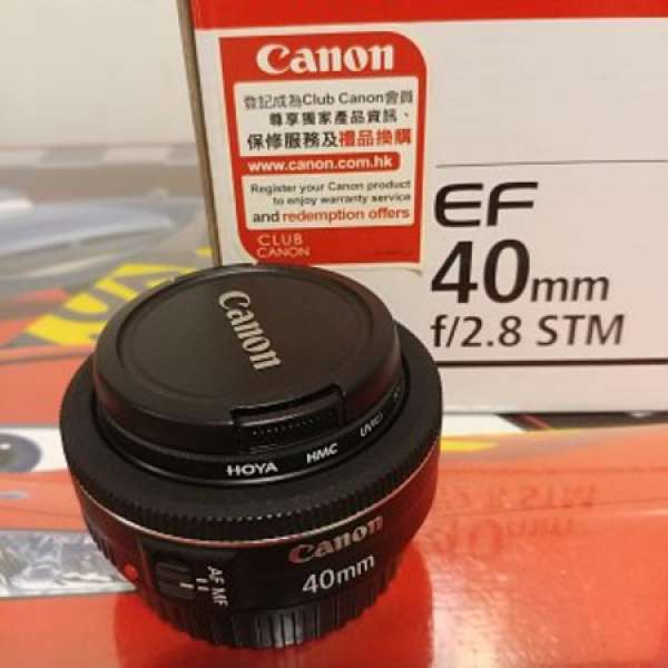 90% new Canon EF 40mm F2.8