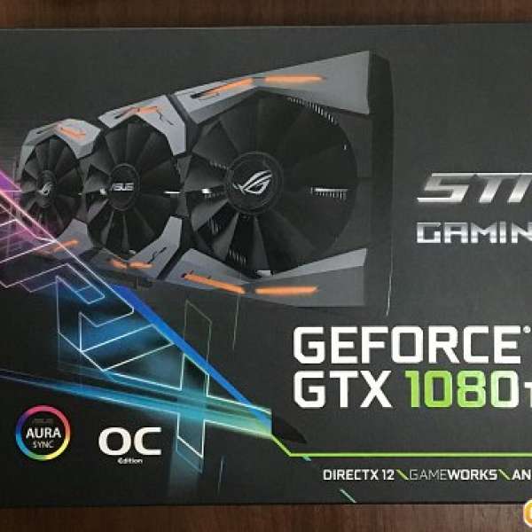 ASUS ROG Strix GeForce® GTX 1080TI O11G 行貨有單有盒有保養