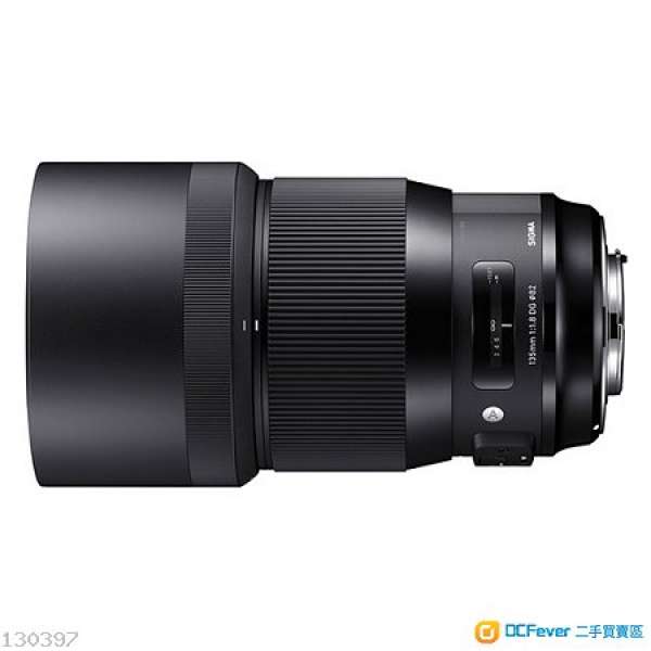 Sigma 135mm F1.8 DG HSM Art 鏡頭 (EF mount) 9成新