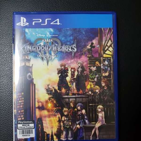 99% NEW PS4 Kingdom Hearts III 王國之心 日文 港版