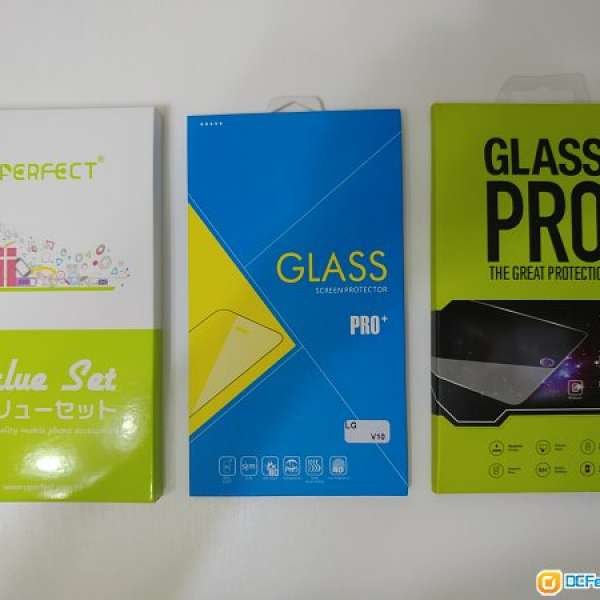 LG V10 玻璃貼 2 張 + 透明軟套 1 個