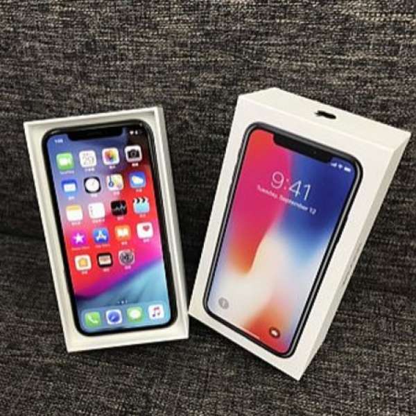 90%新Iphone X 太空灰 64gb