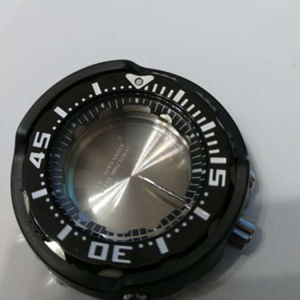 Seiko 扇貝錶殼黑色