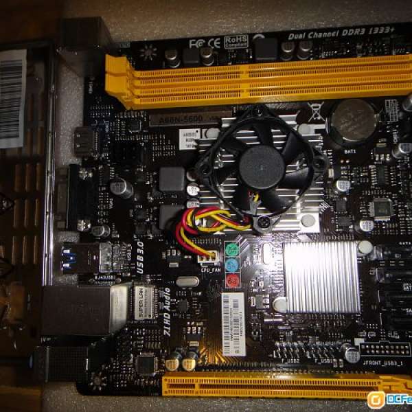 itx主版 BIOSTAR A68N-5600 AMD A10-4655 四核心**另ECS VX900-I (V1.0A) itx主版