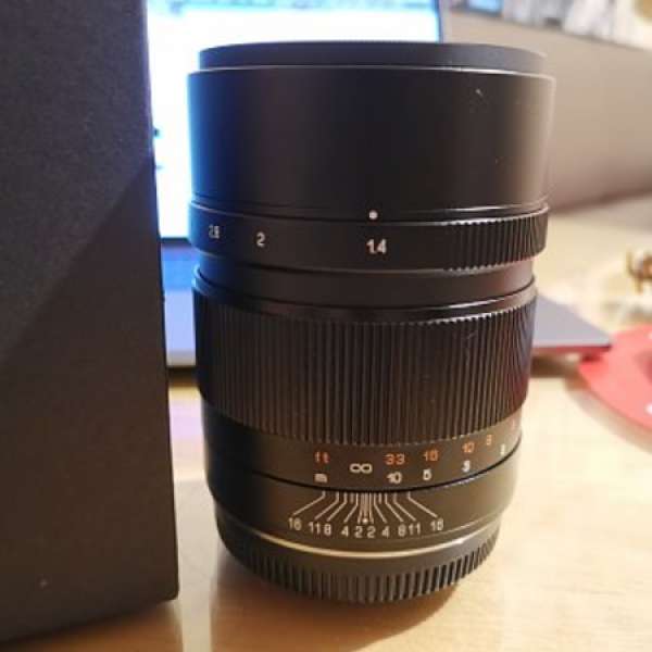 FS: 中一光學Mitakon 65mm f1.4 GFX with box 99% new