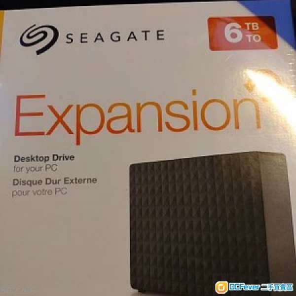 全新未開Seagate Expansion 6TB  External Hard Drive USB 3.0