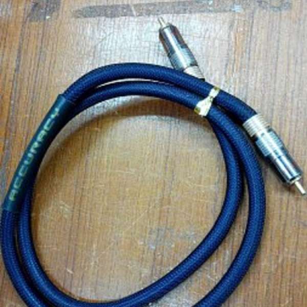 加拿大高级音响數碼訊号(鍍銀)線Silver Digital (Co-axial) Cable