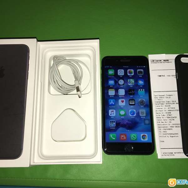 Apple iphone 7+ 32gb plus 啞黑色有單有盒ZP香港蘋果專門店行貨
