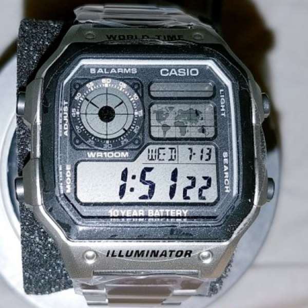 CASIO 鋼帶手錶