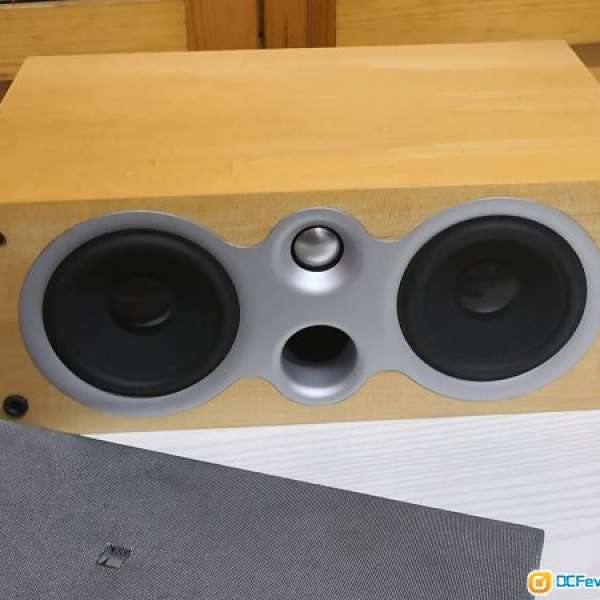 kef coda80二路中置 90%新