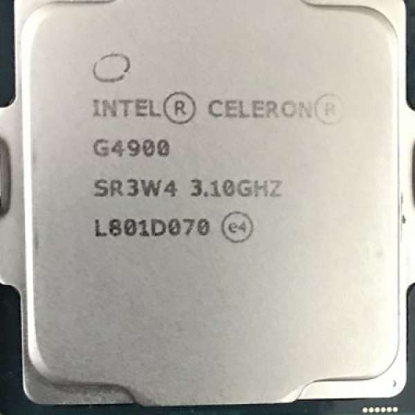Intel CPU Celeron G4900 處理器