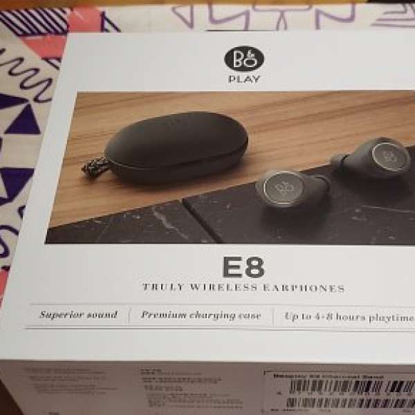 B&O E8 TRULY WIRELESS 藍芽耳機 灰色