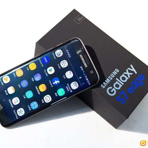 95% 極新淨 Samsung Galaxy S7 Edge 32GB Black Oynx