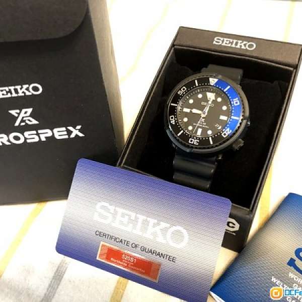 Seiko Prospex Solar Diver SBDN045 藍黑太陽吞