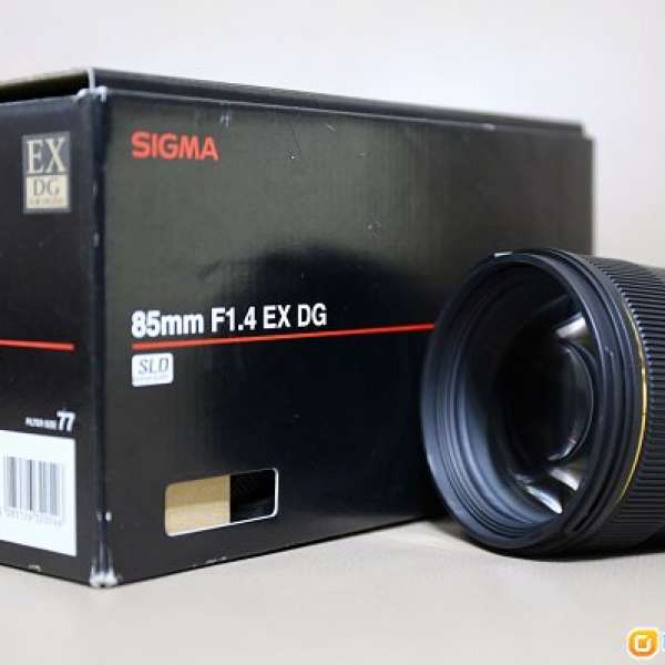 Sigma 85mm F1.4 EX DG (Canon)