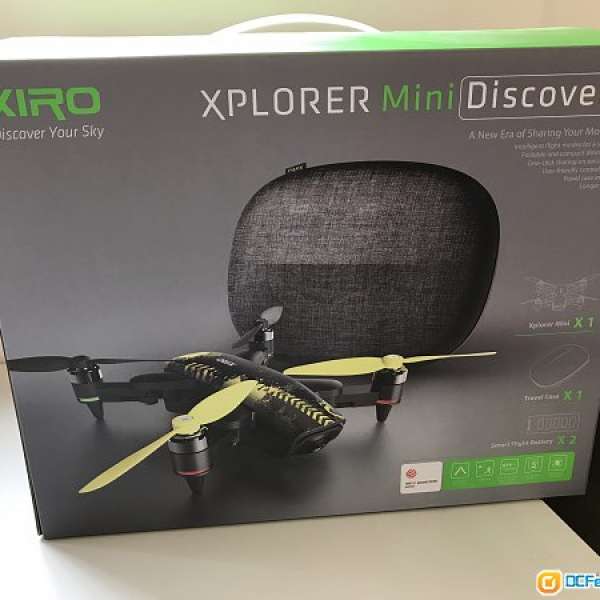 零度Xiro Xplorer Mini Drone with HD Video Camera+ Extra Battery& Bag