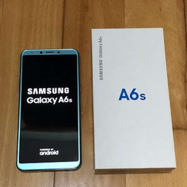 Samsung GALAXY A6s 64GB 花木藍