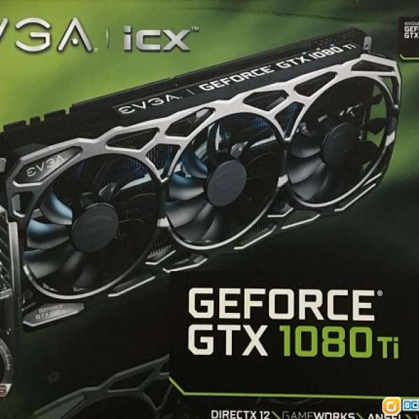EVGA GeForce®  GTX 1080 Ti FTW3 (有全球保養)