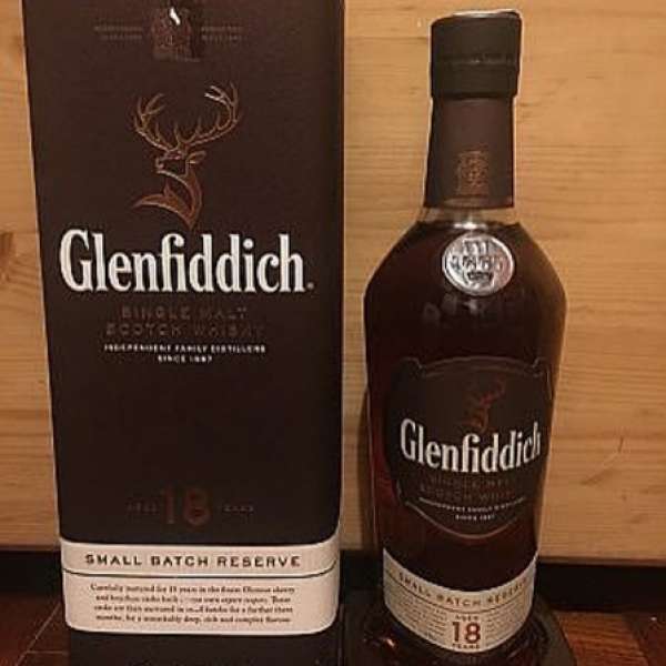 Glenfiddich 威士忌單一18年whisky whiskey single malt