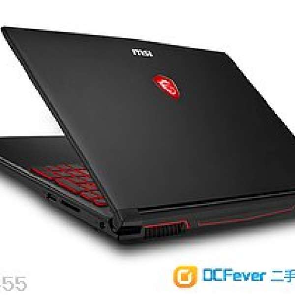 MSI gaming laptop (gl63 8re) gen 8 i7 1060 99%新