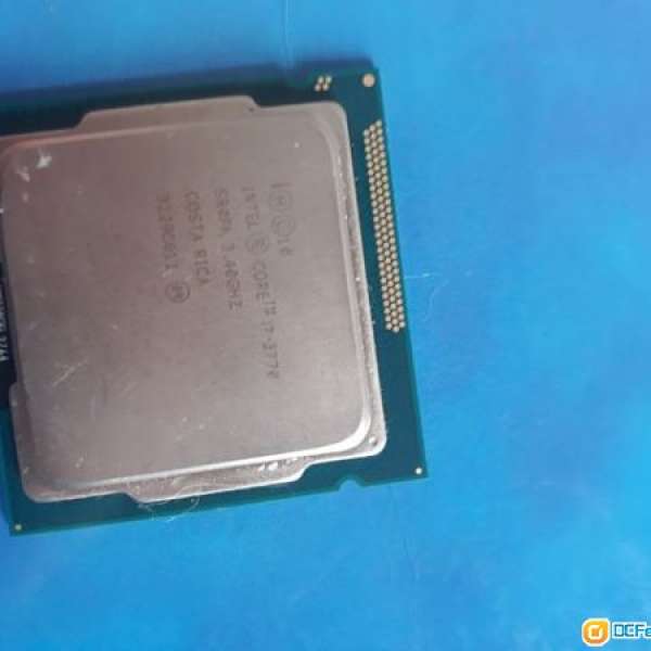 CPU Intel Core i7 - 3770 @ 3.40GHz  Socket:LGA 1155