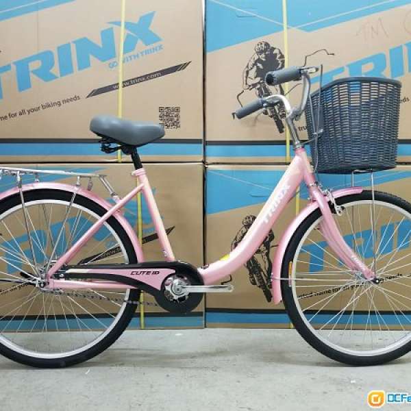 ＊送泥擋貨架＊TRINX 24吋 淑女車 - CUTE 1.0