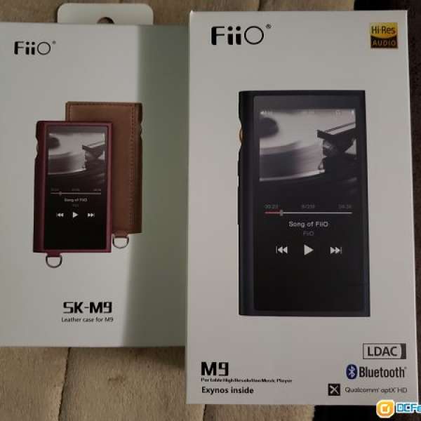 99.9%新 Fiio M9 高解析音樂播放器 (黑色)行貨 購自衞訊