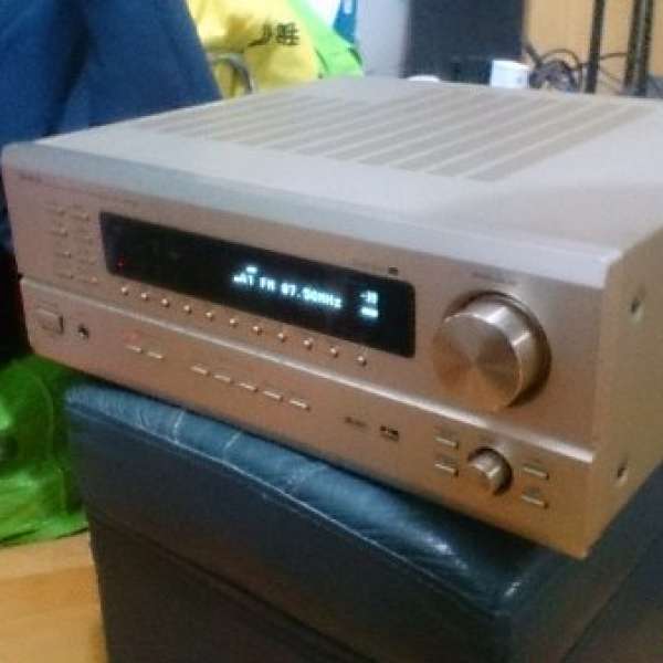 天龍 Denon AVR-1801 AV Amp, 香檳金色,100%正常, 私保二天.