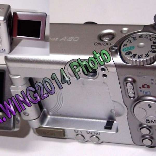 出售  Canon PowerShot A70 及   PowerShot A80  兩部 DC 數碼相機