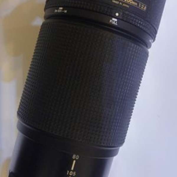Nikon 80-200 2.8 ED 小黒 有hood 連Nikon L37c filter