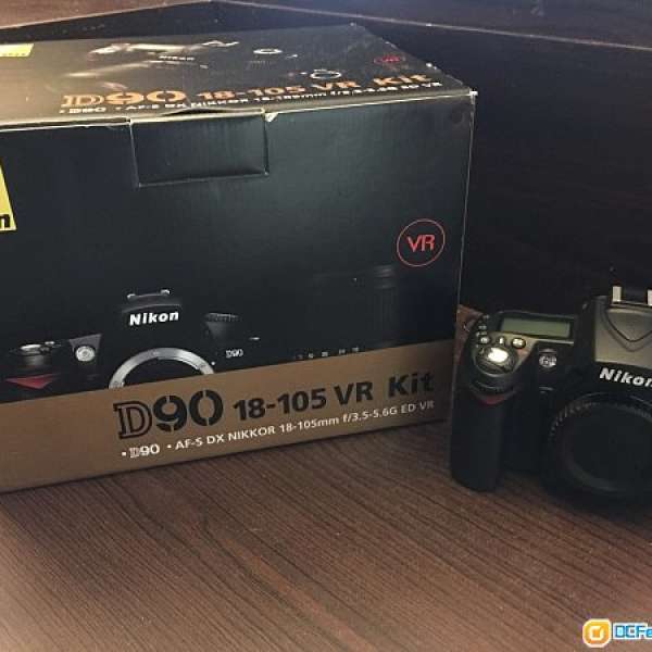 Nikon D90 18-105mm VR KIT 90% New