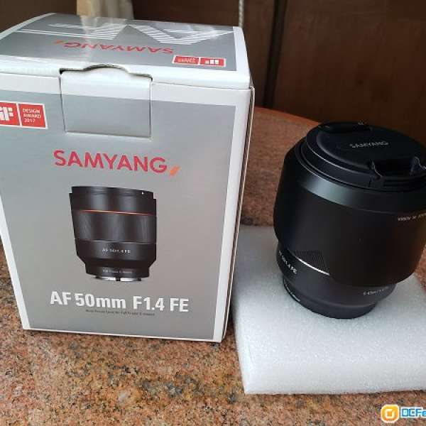 Samyang 50mm f/1.4 FE autofocus lens (Sony E) sony 50 1.4