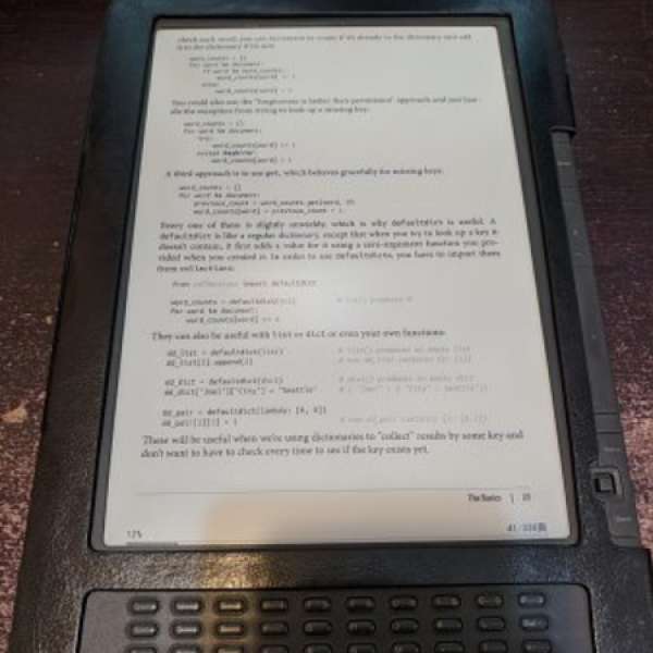 Amazon Kindle DXG 9.7吋大屏 電子書閱讀器 pdf reader