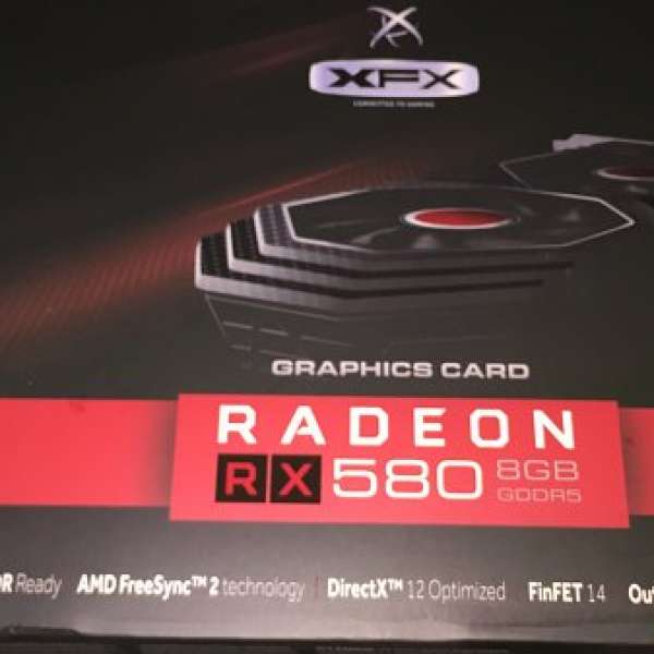 全新XFX Radeon RX 580 8Gb GTS XXX Edition 最後一張倉底貨