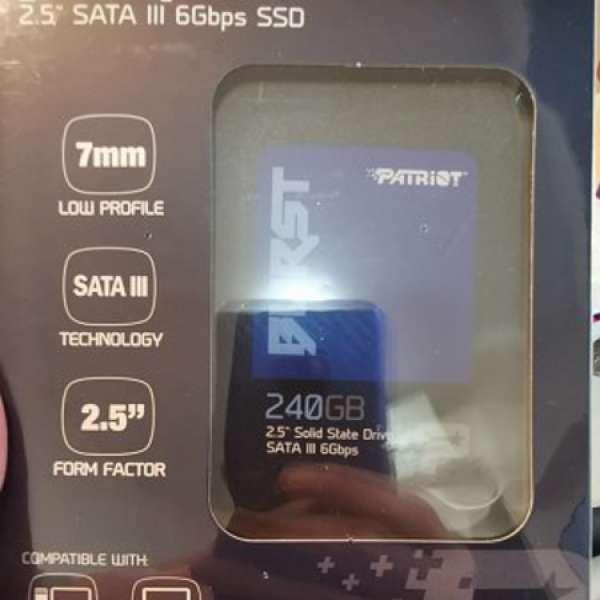 Patriot Burst 2.5" SSD 240 GB