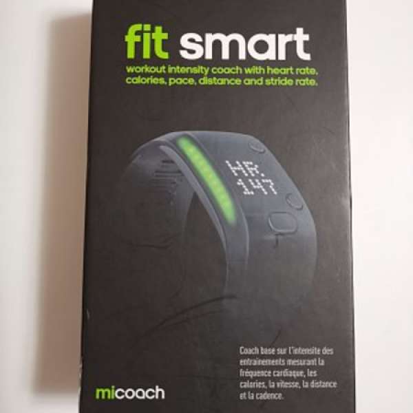 Adidas miCoach fit smart Wristband 健身和活動監視腕帶