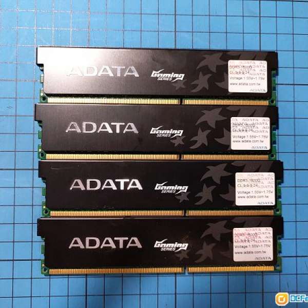 Adata DDR3 1600G  Gaming Series 2GB x 4