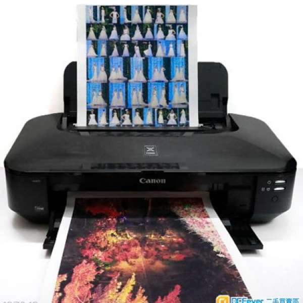 WIFI A3性能良好無盒少用機canon ix6870 printer連一套已開孔入滿墨水可循環用原裝墨...