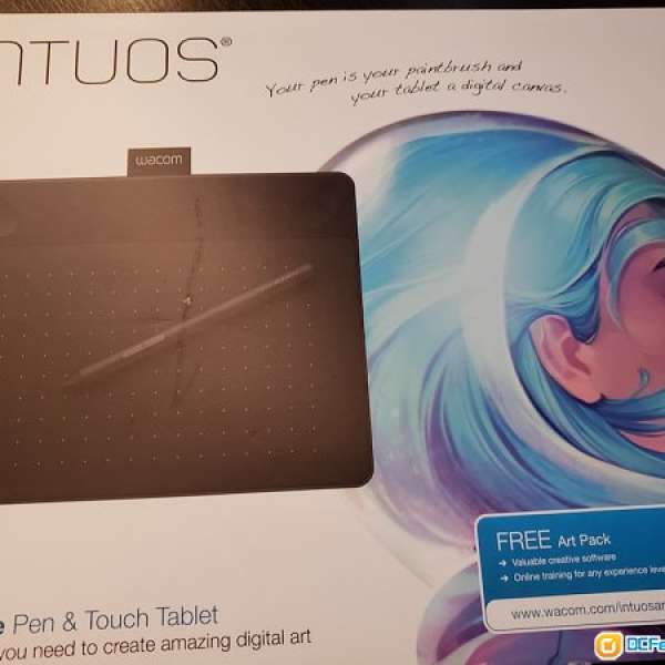 Wacom Intuos ART Small Size CTH-490. 99% New