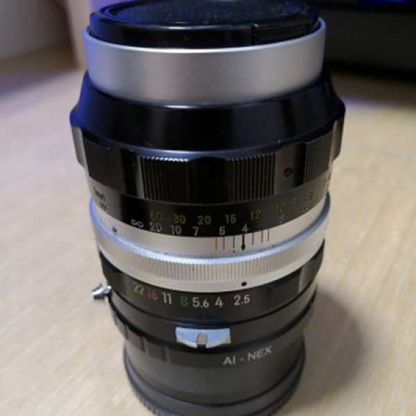 Nikon Nippon Kogaku Nikkor-P 105mm F/2.5 銀咀鏡