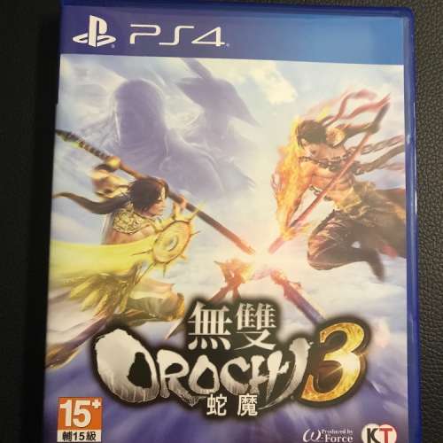 PS4 無雙OROCHI 蛇魔3 中文版 （no code)