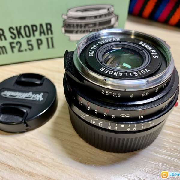 95% 新 Voigtlander Color Skopar 35mm F2.5 Leica M mount for M6 M3 etc.
