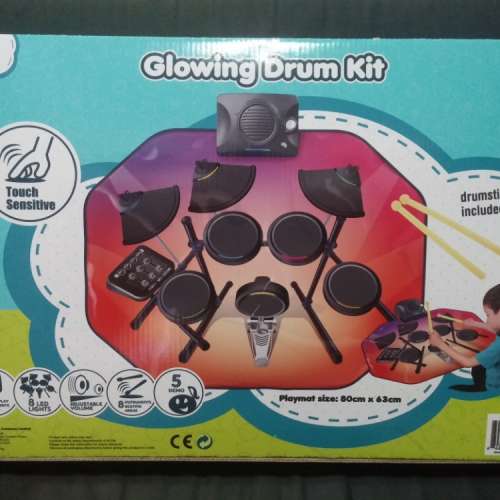 Glowing Drum Kit 小童打鼓玩具