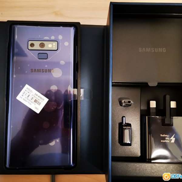 99% NEW Samsung Note 9 6+128 藍色 Full set 有單