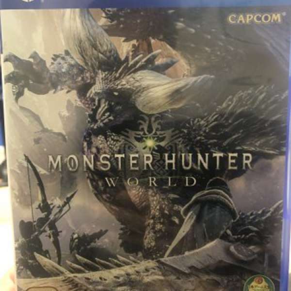 PS4 monster hunter world（中文版）