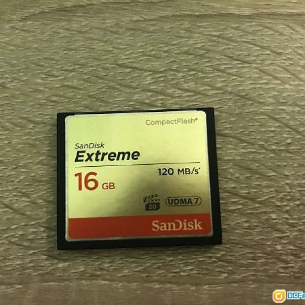 Sandisk Extreme 16GB CF 新版