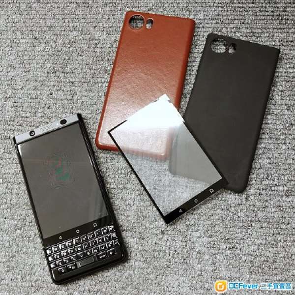 90%新 黑色 BlackBerry KEYone BBB100-1 4GB RAM 64GB ROM 淨機 送玻璃保護貼 送保...